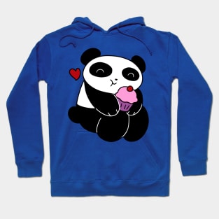 Panda Loves Cupcakes Hoodie